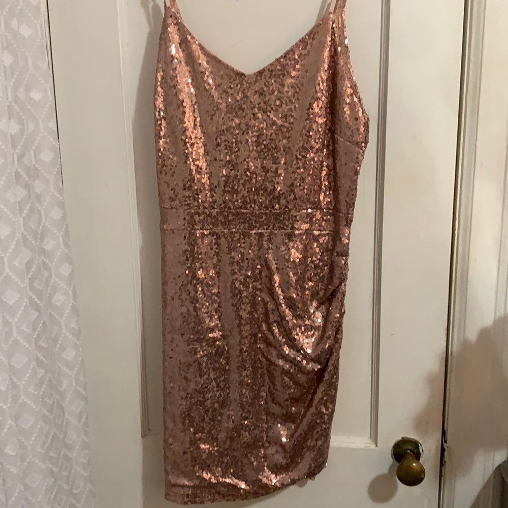 Sequin Mini Dress